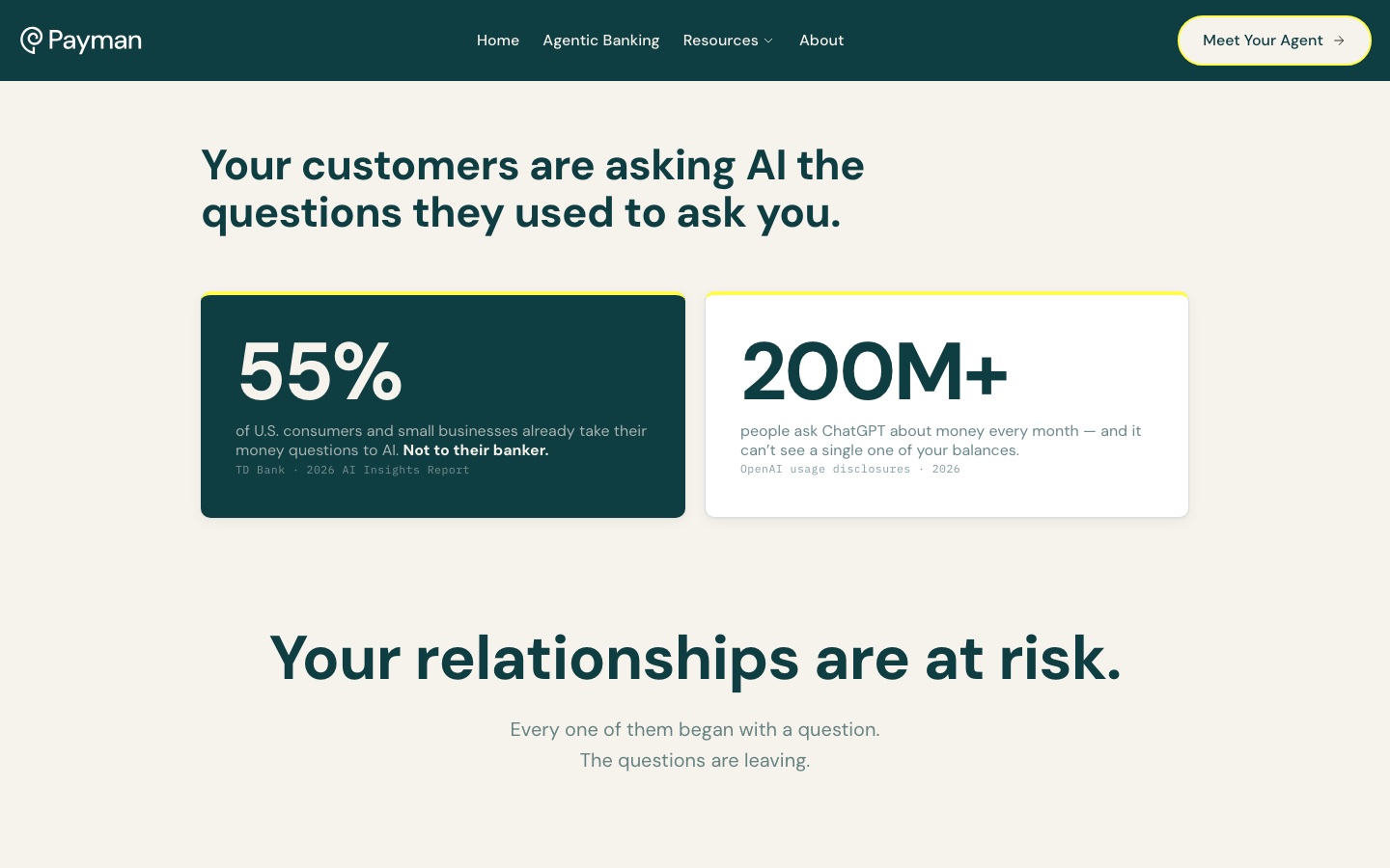 The live site's statistics section.